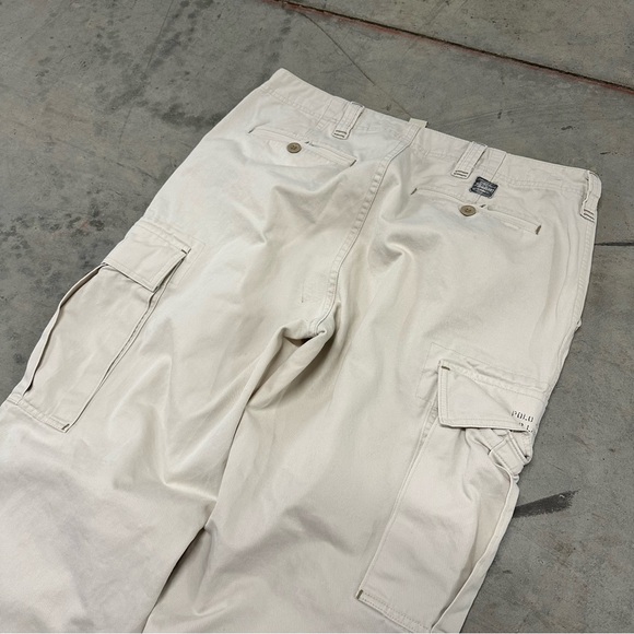 Vintage 90s Polo Jeans Co Ralph Lauren Cargo Pants Size 36x34 - Picture 13 of 15